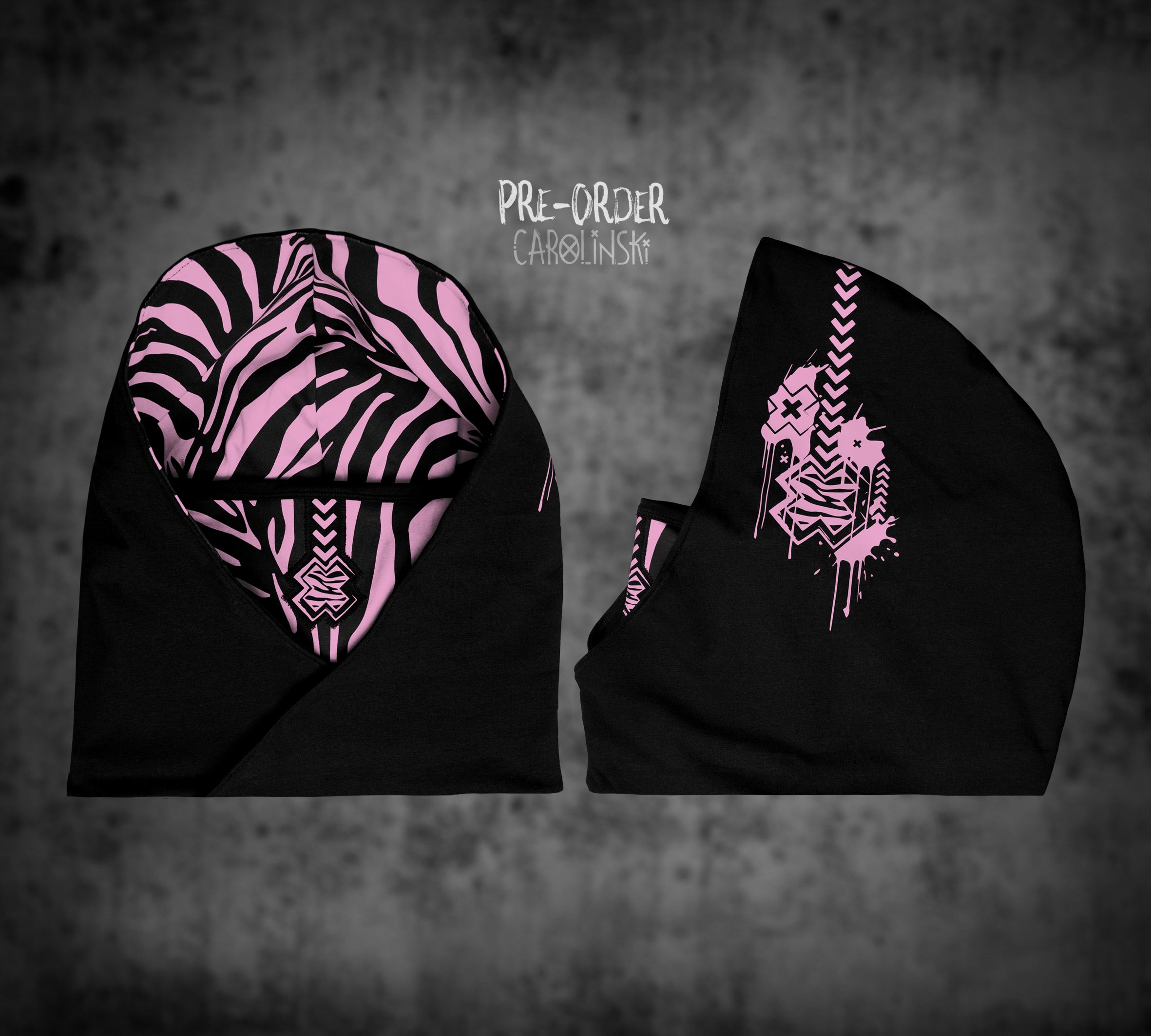 Hooded Loop - Zebra