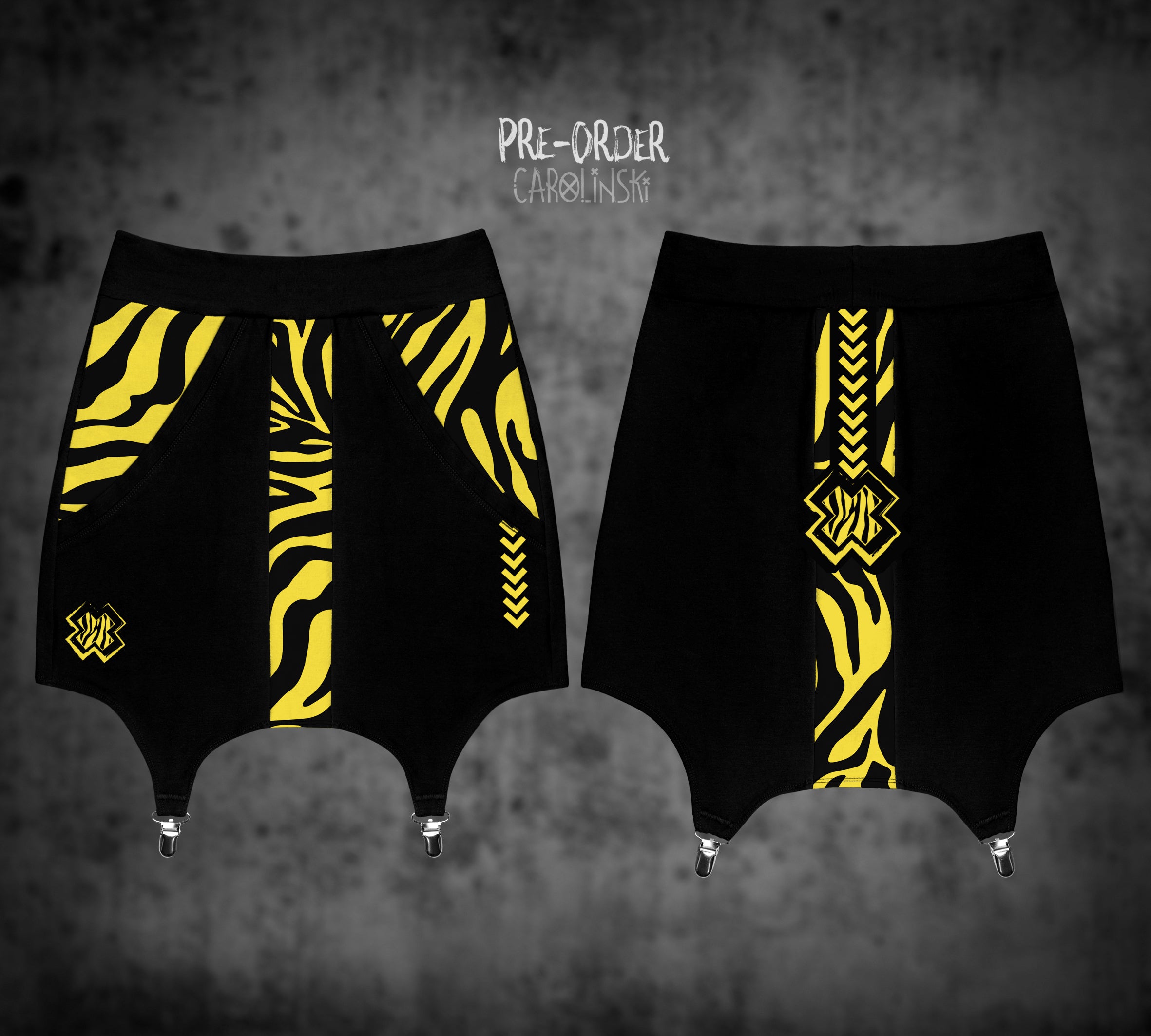 Garter Skirt - Zebra