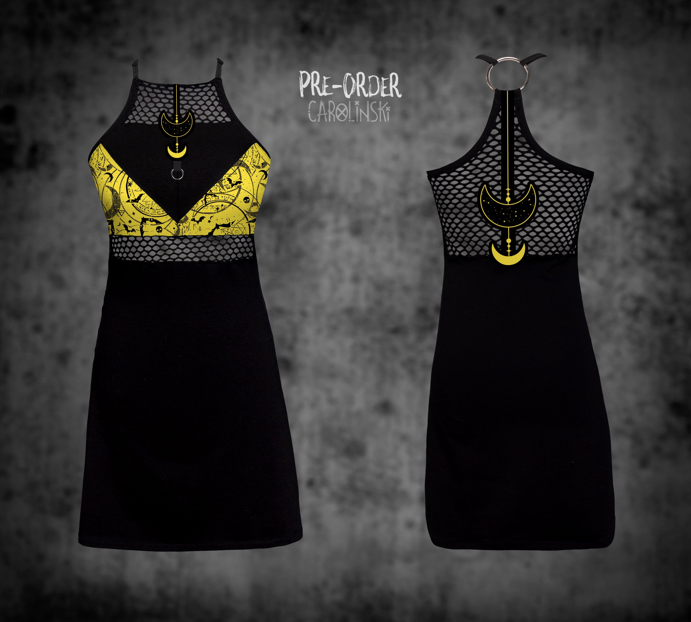 HighNeck Dress - Witchy