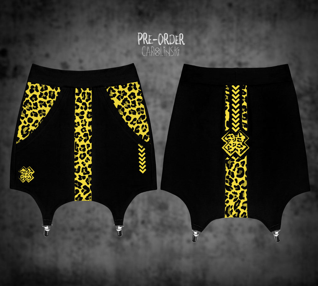 Garter Skirt - Leopard