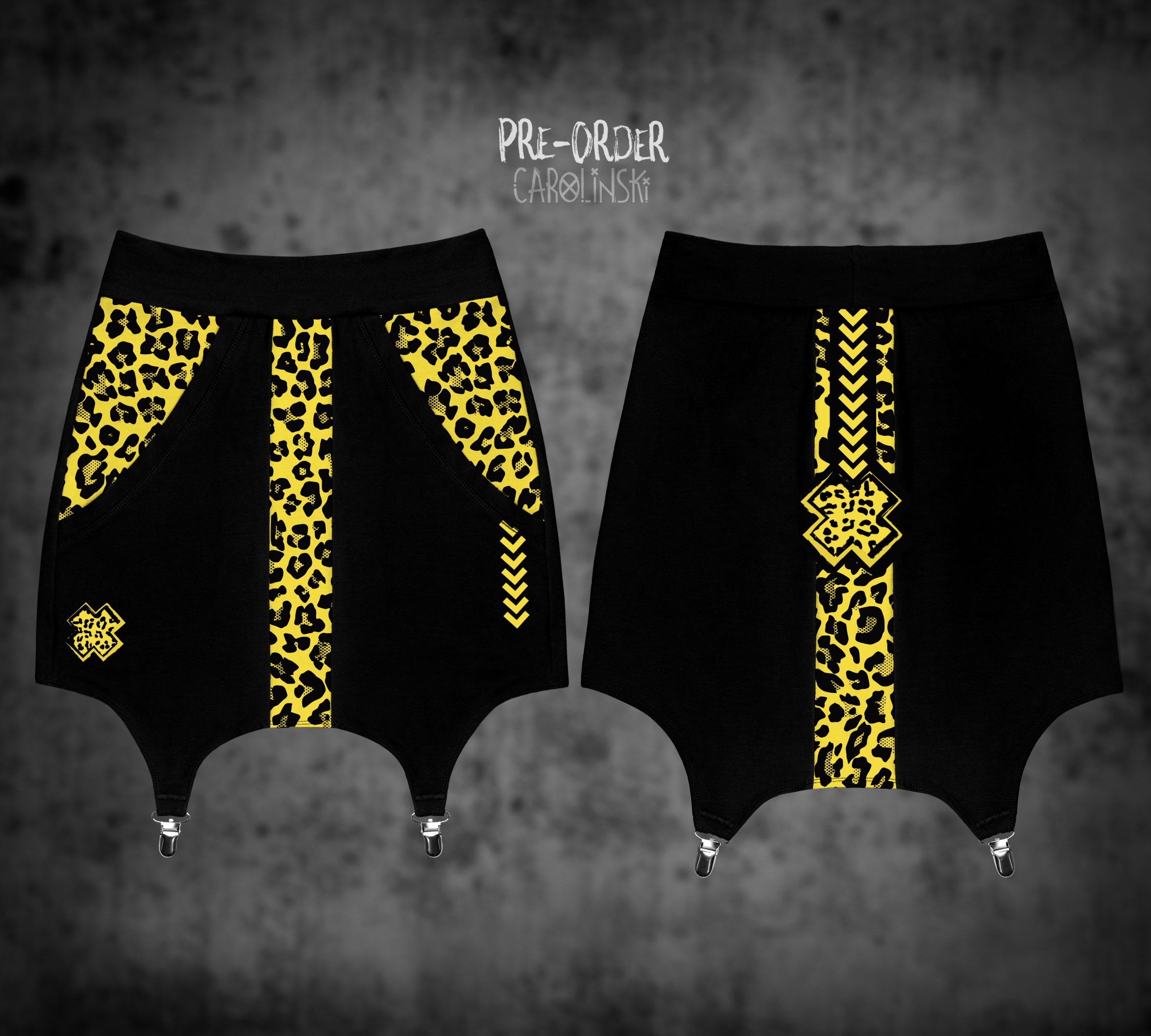 Garter Skirt - Leopard