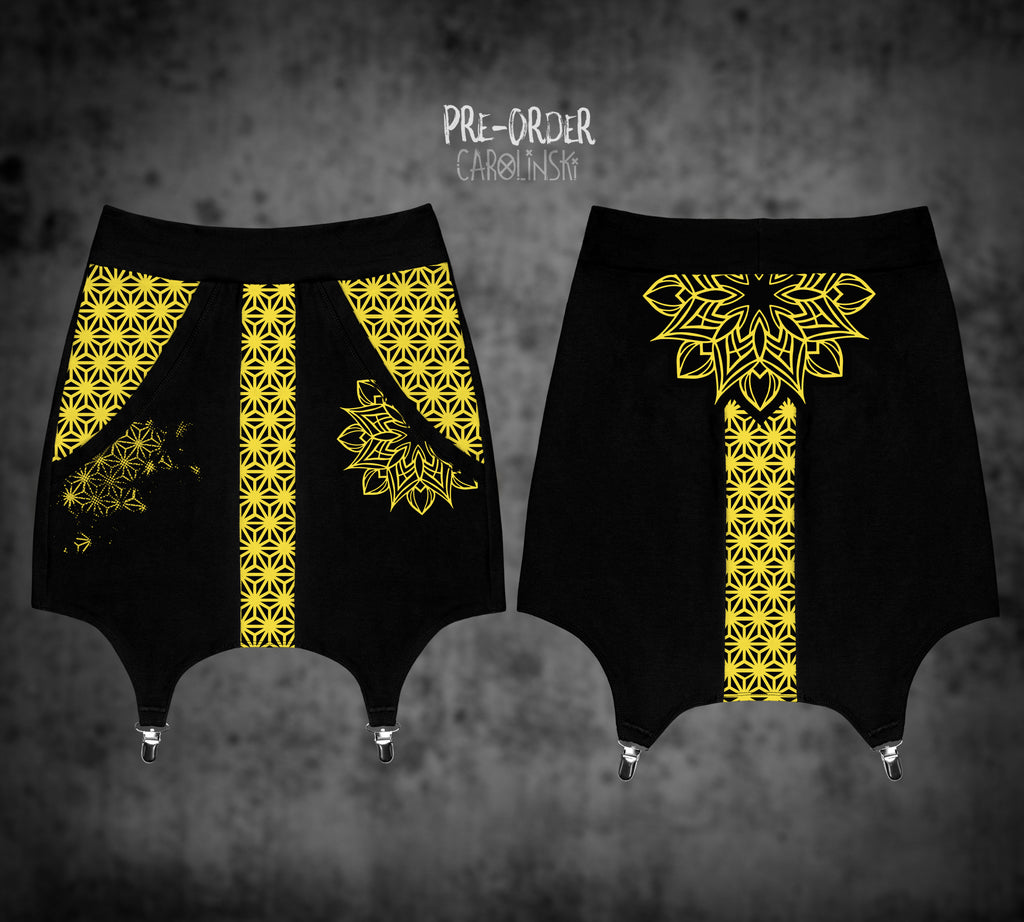 Garter Skirt - Asanoha