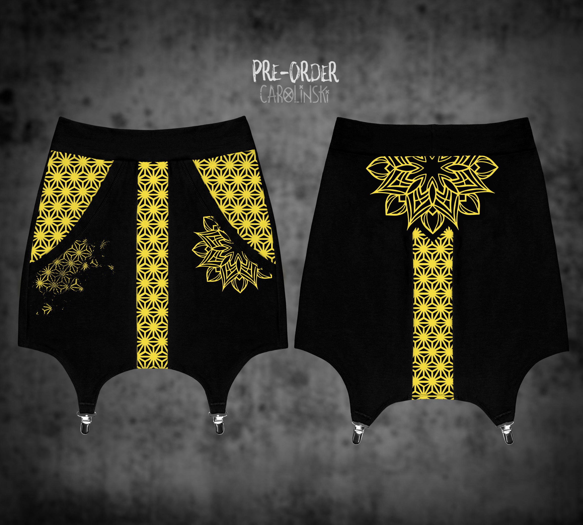 Garter Skirt - Asanoha