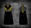 HighNeck Dress - Zebra