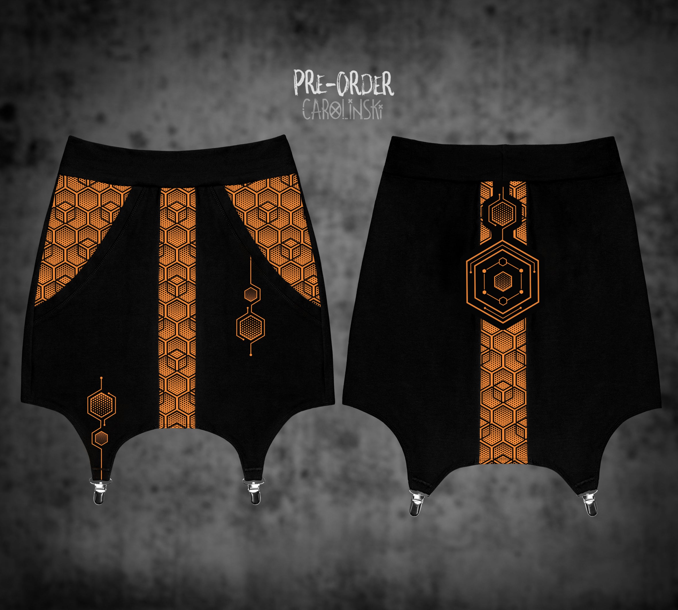 Garter Skirt - Hexagon