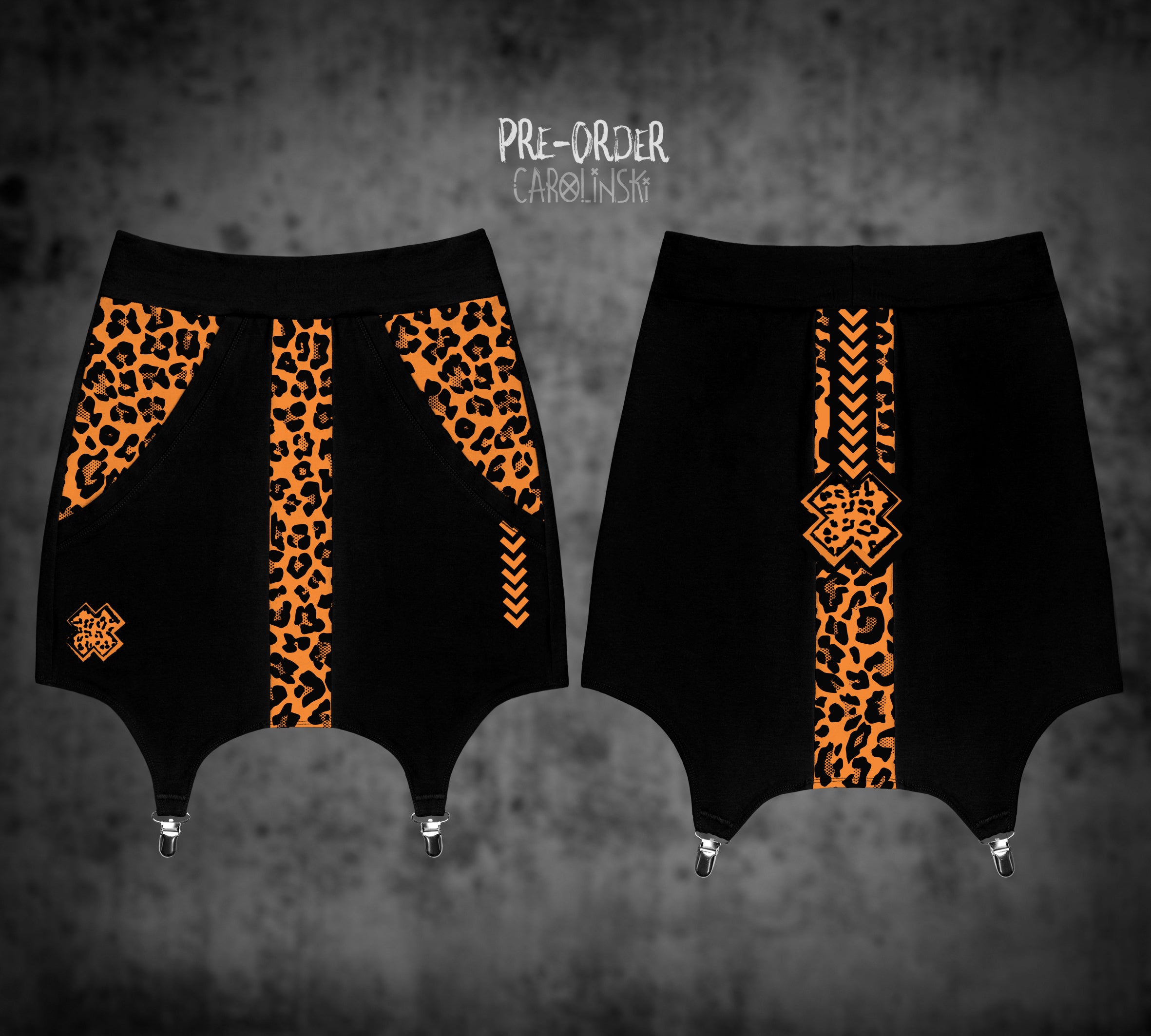 Garter Skirt - Leopard