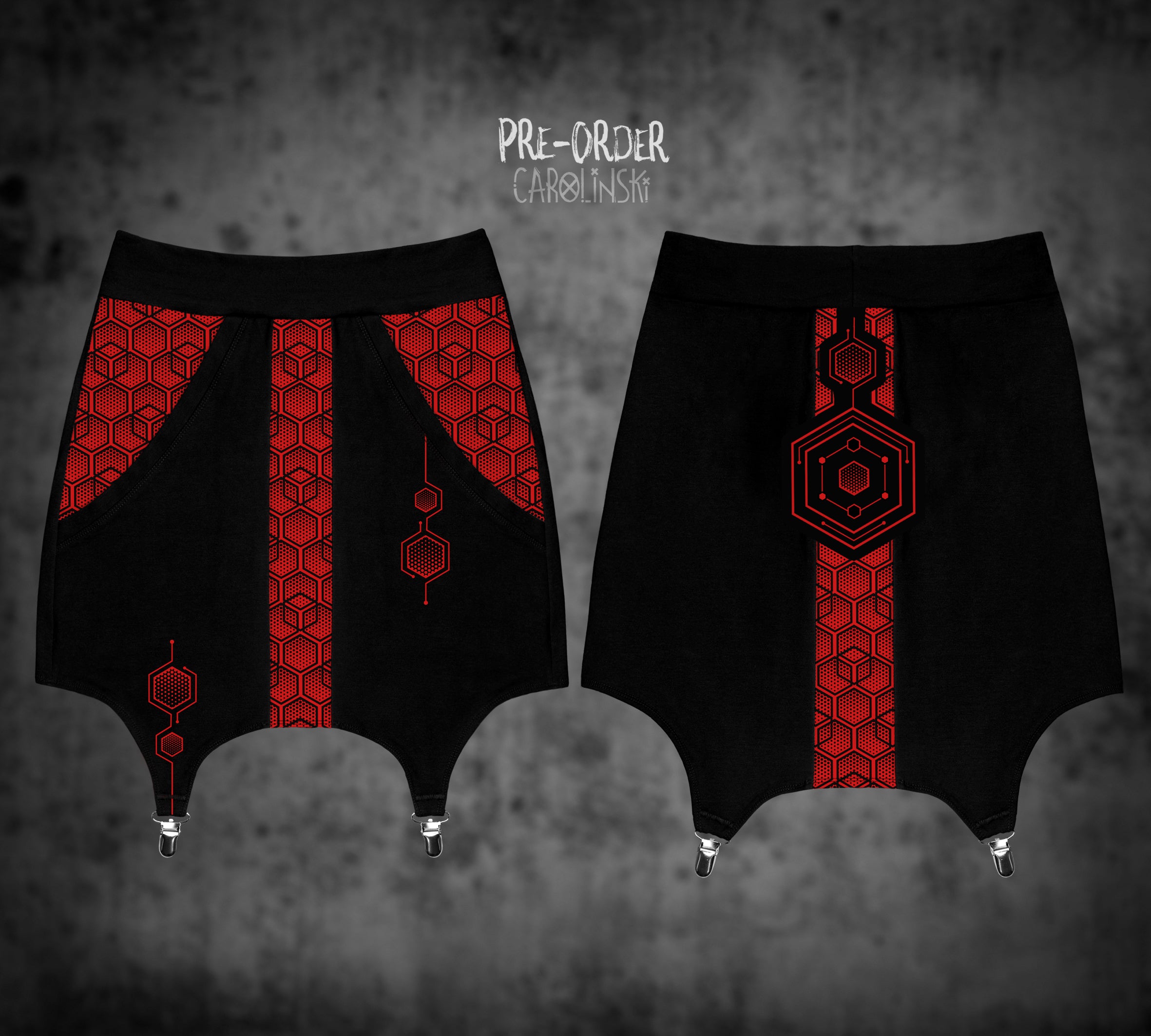 Garter Skirt - Hexagon