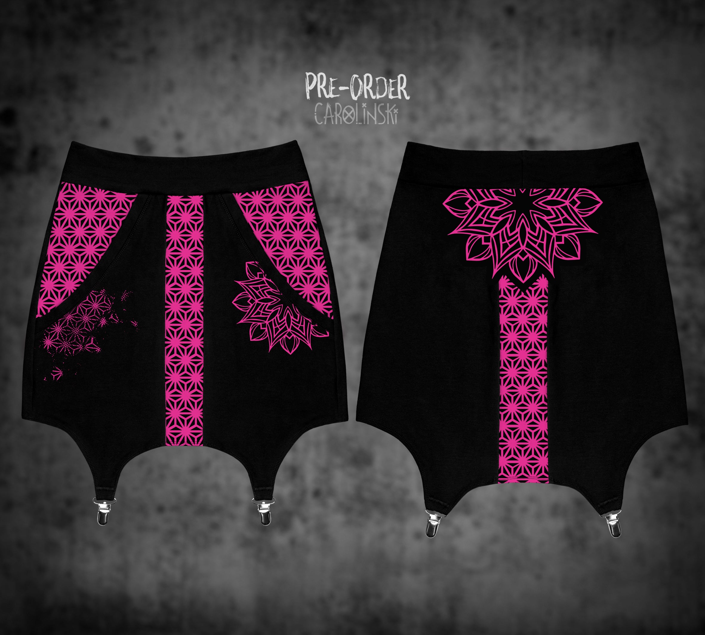 Garter Skirt - Asanoha
