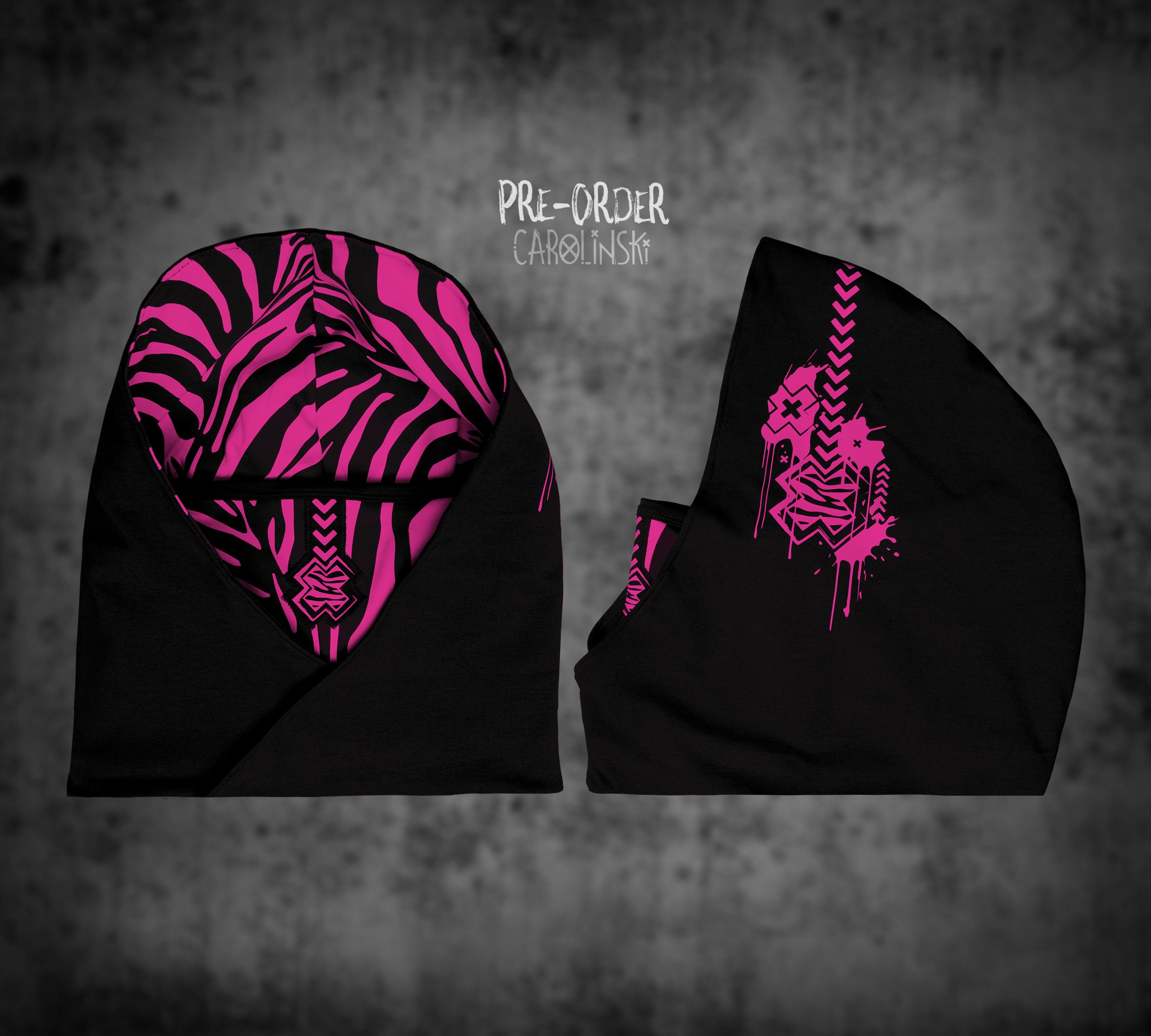 Hooded Loop - Zebra