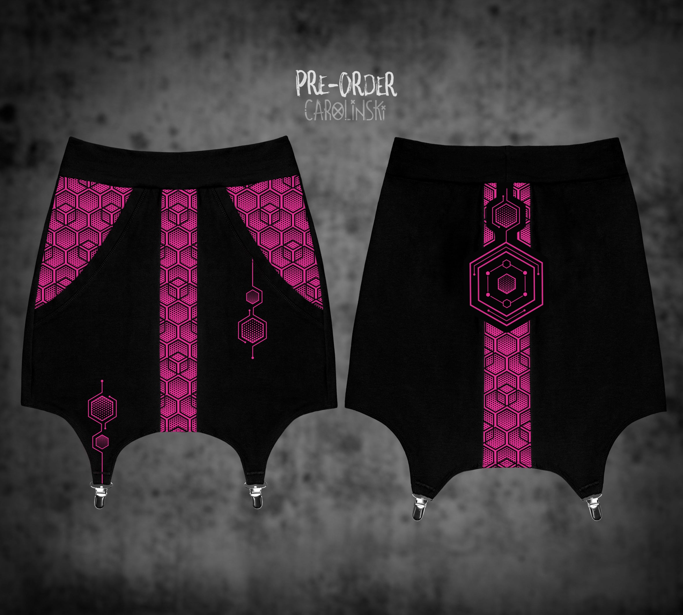 Garter Skirt - Hexagon