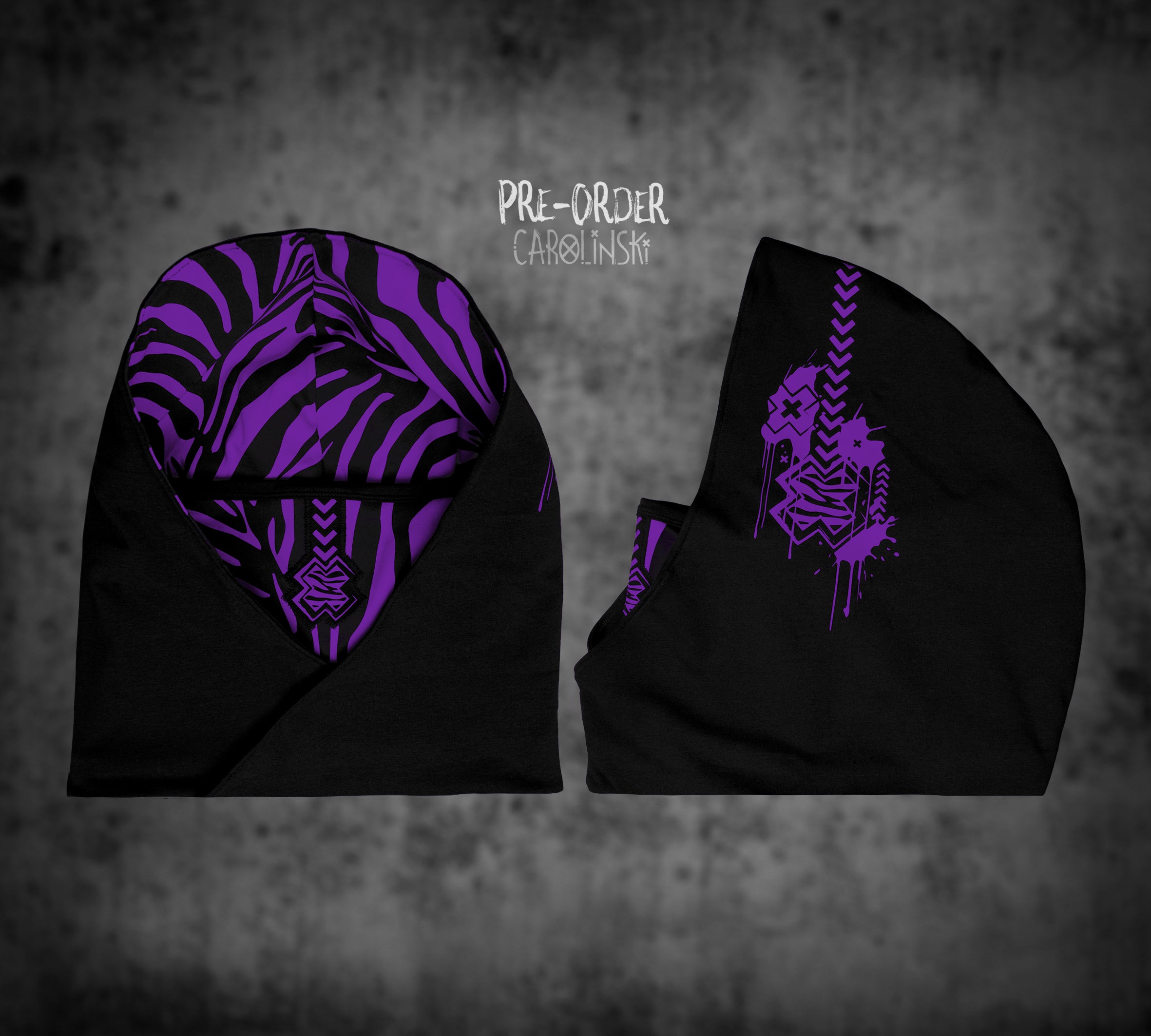 Hooded Loop - Zebra