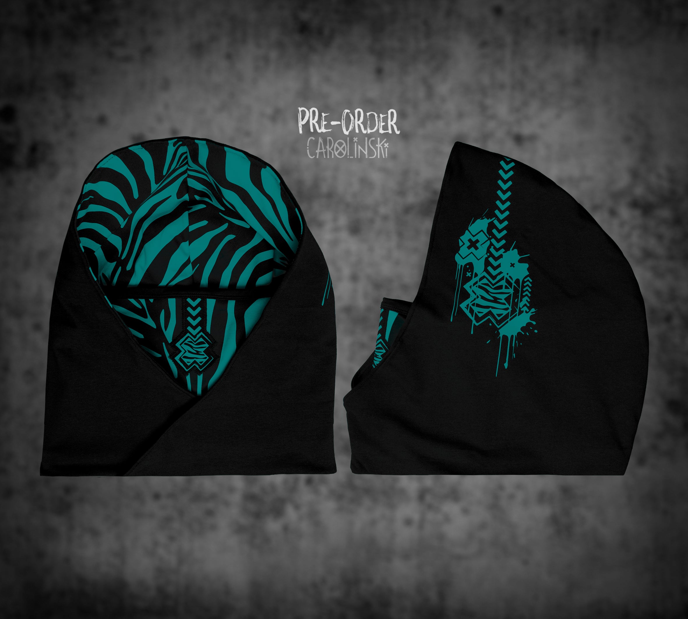 Hooded Loop - Zebra
