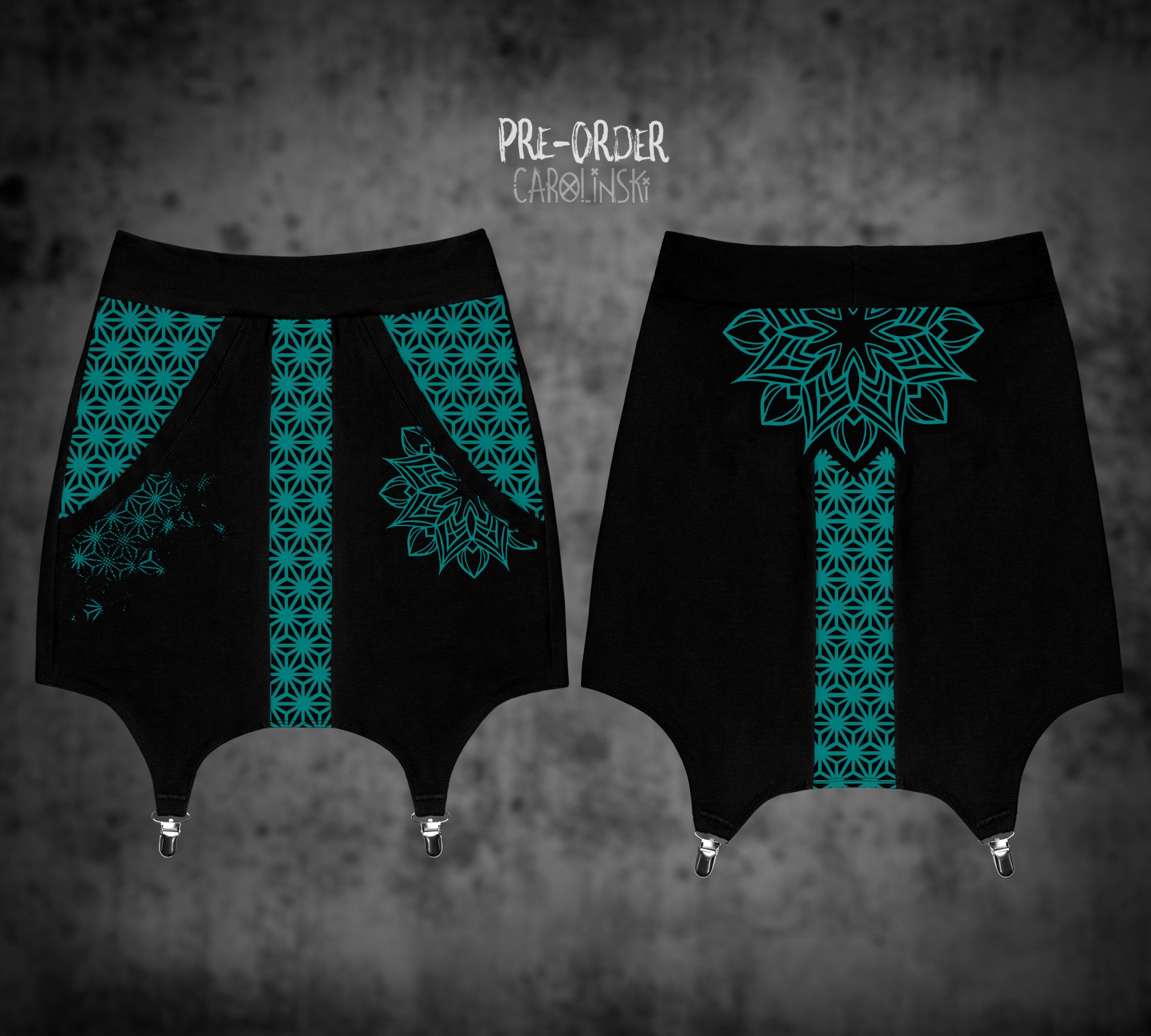 Garter Skirt - Asanoha