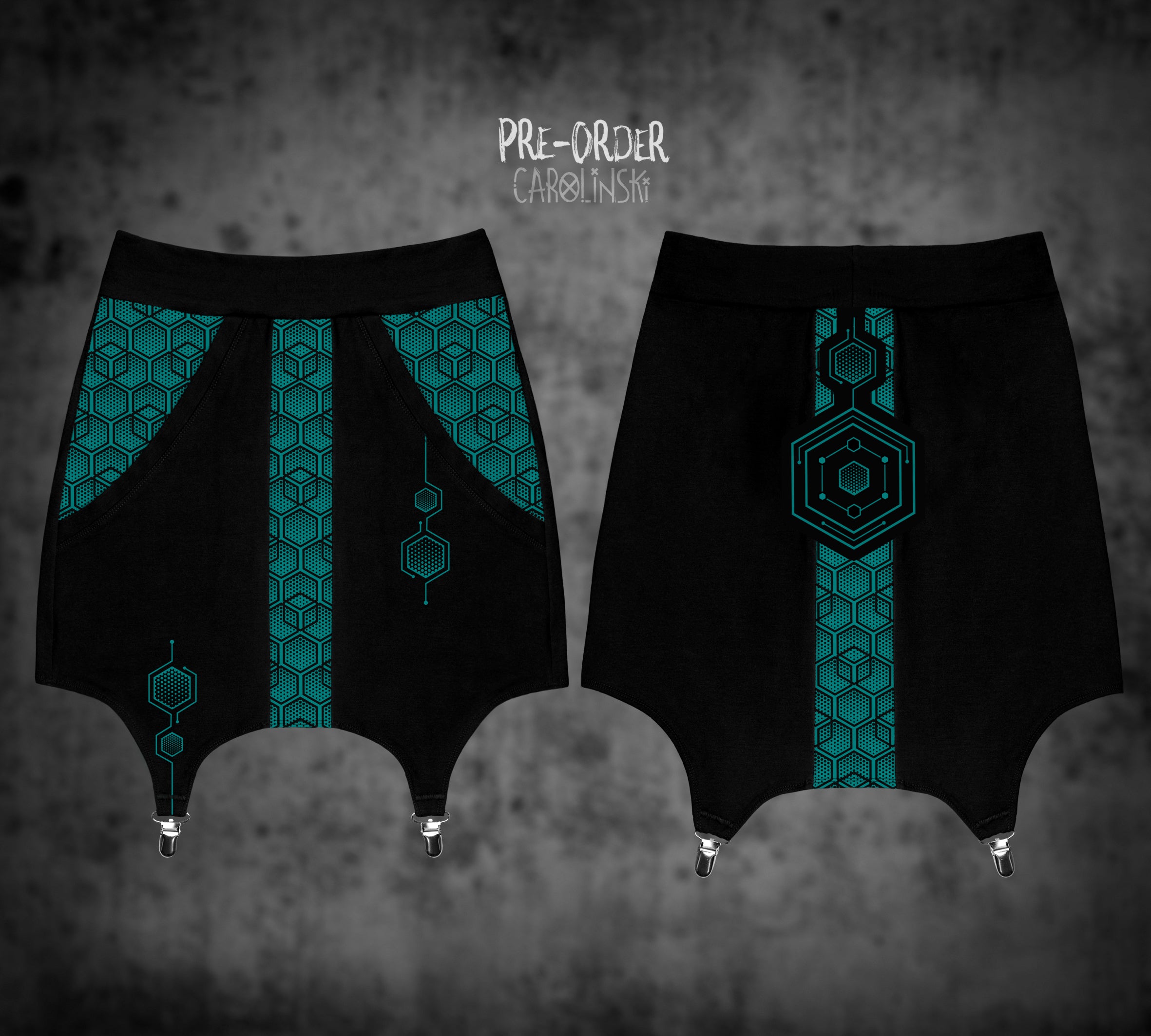Garter Skirt - Hexagon