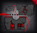 Glitch Crop-T RED