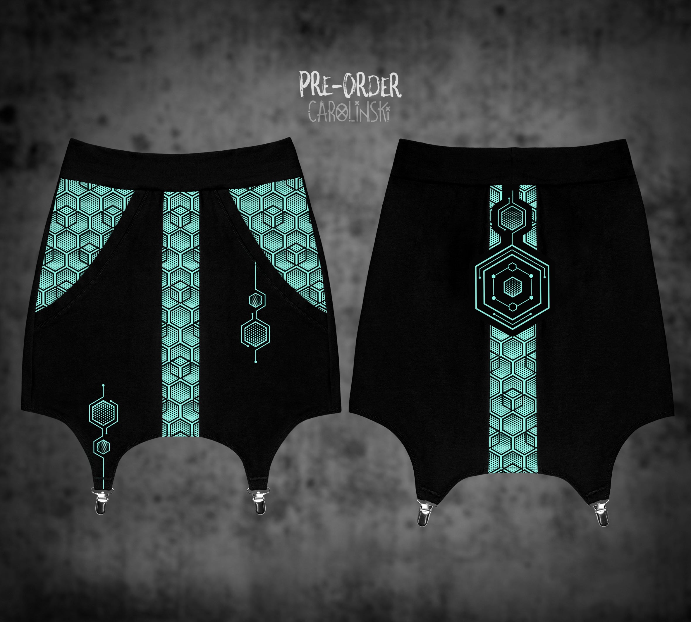Garter Skirt - Hexagon