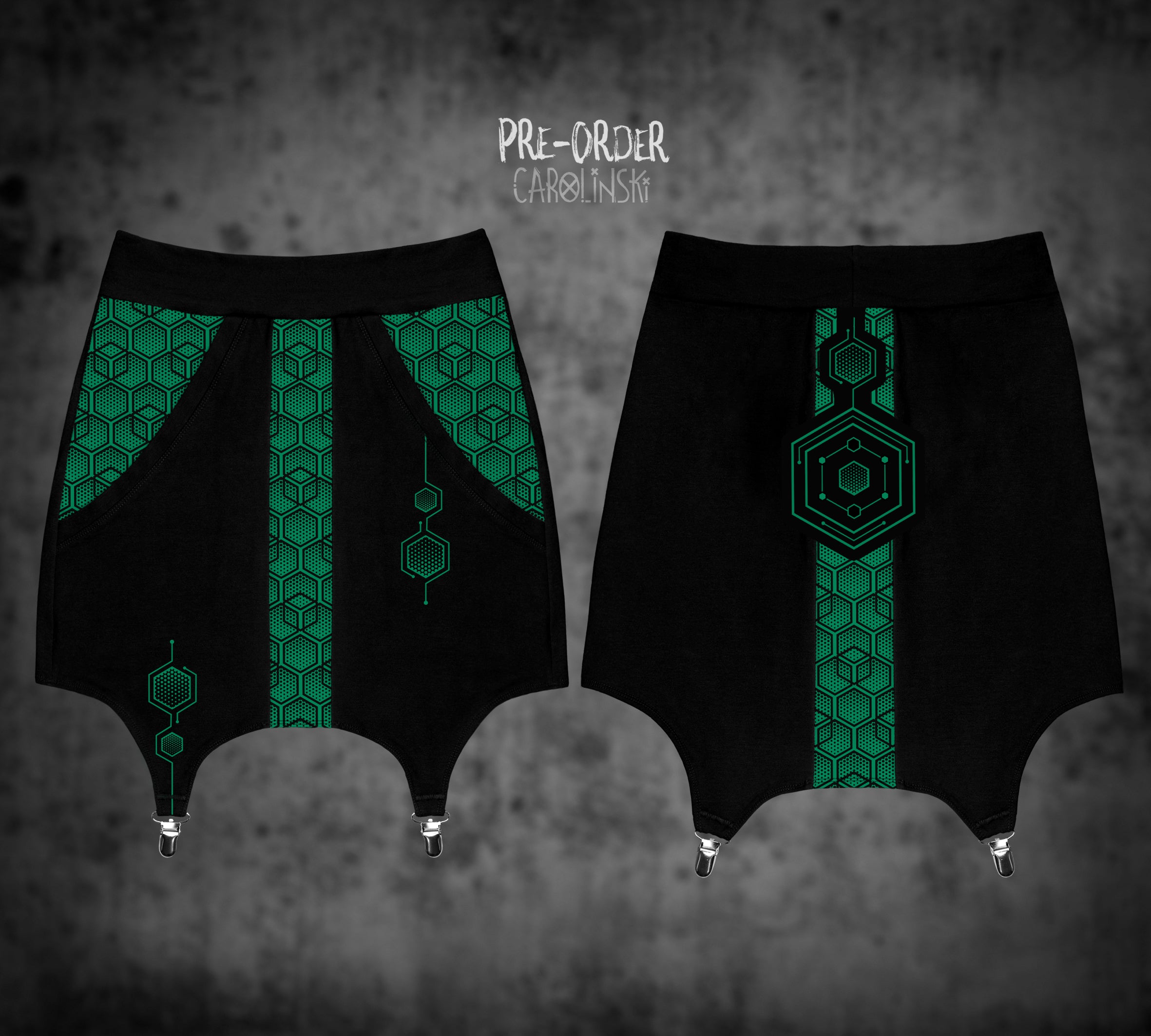 Garter Skirt - Hexagon