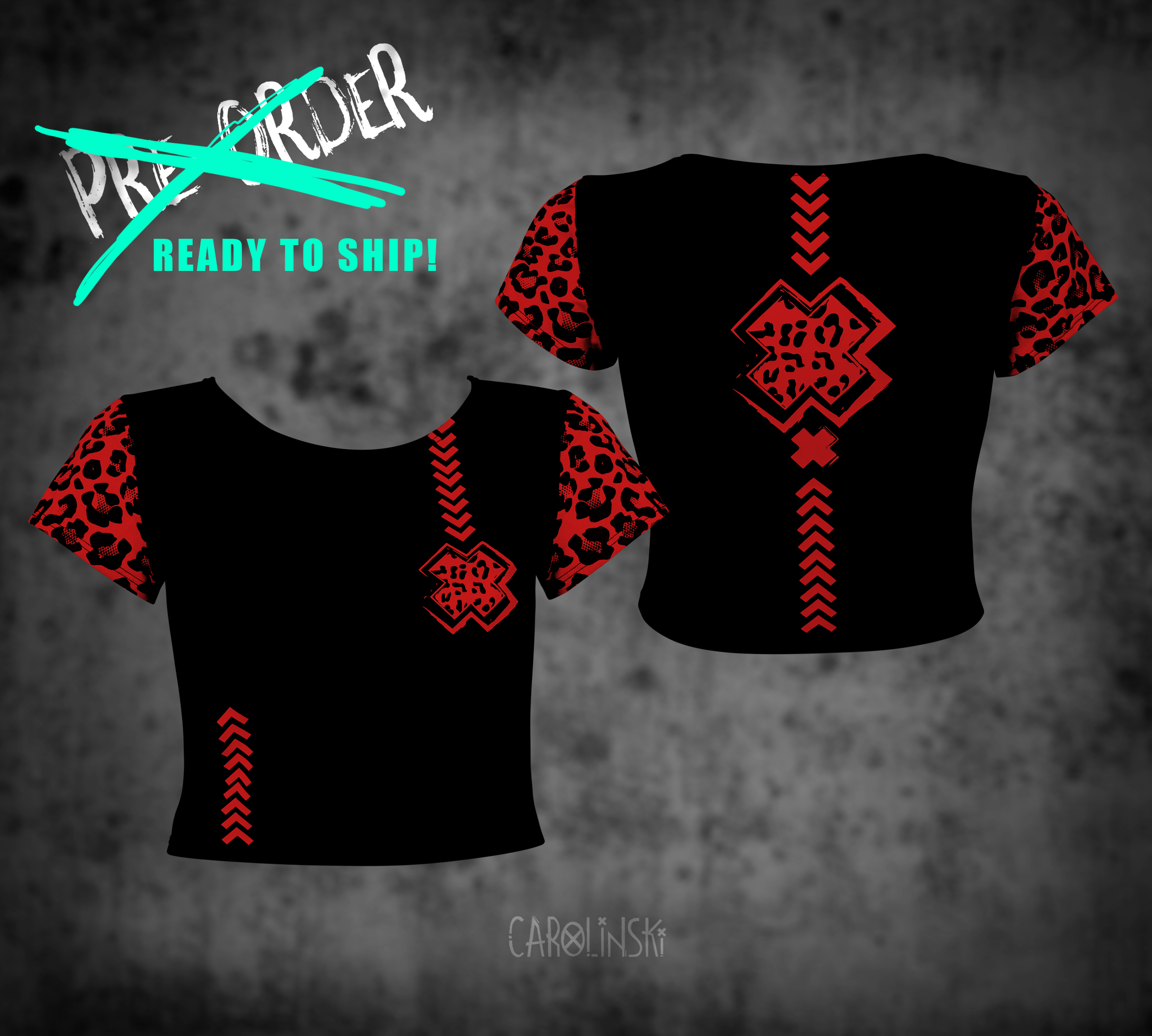 CropT - Leopard - L/XL