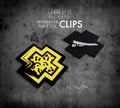 Leopard Cross Clip