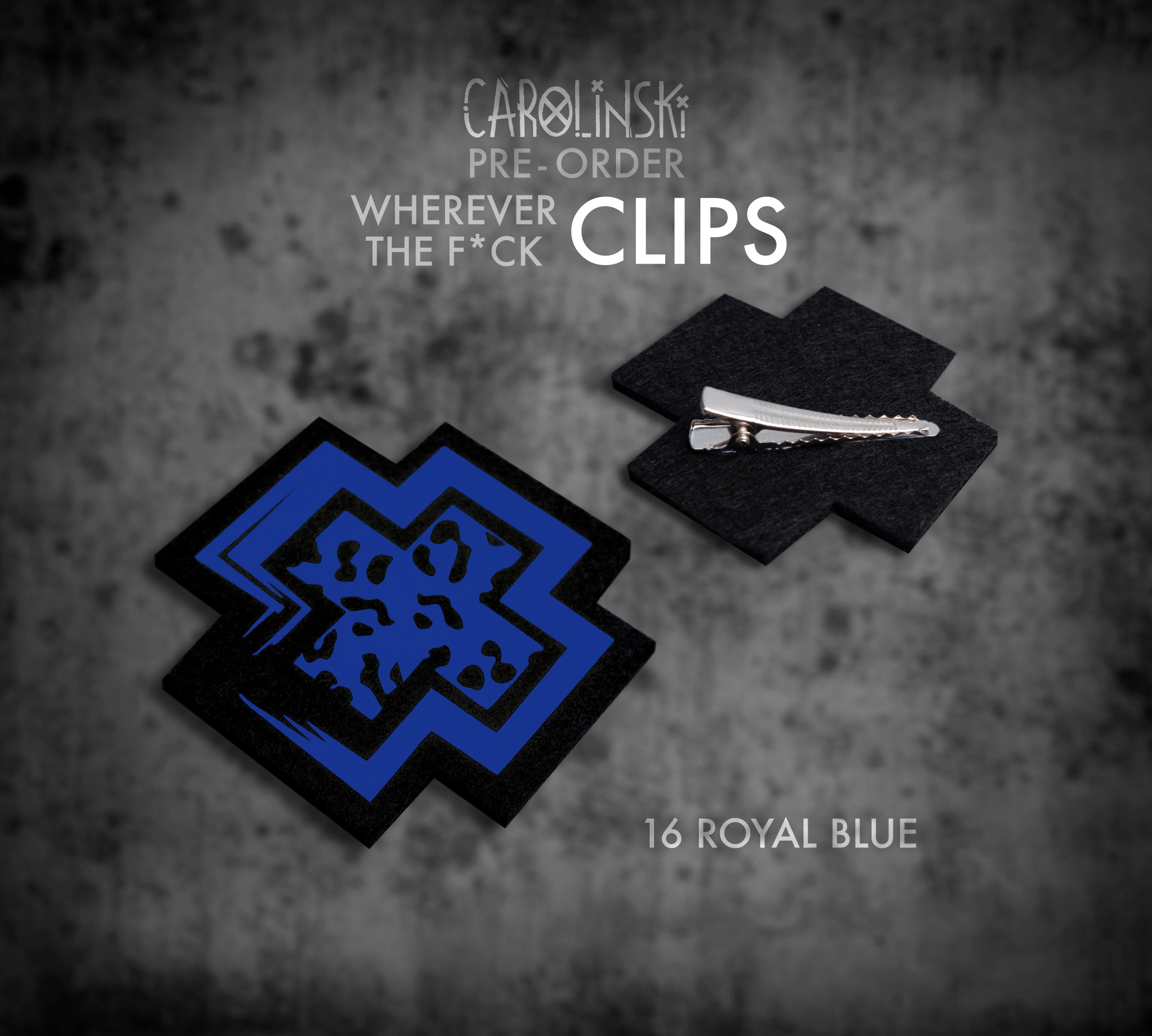 Leopard Cross Clip