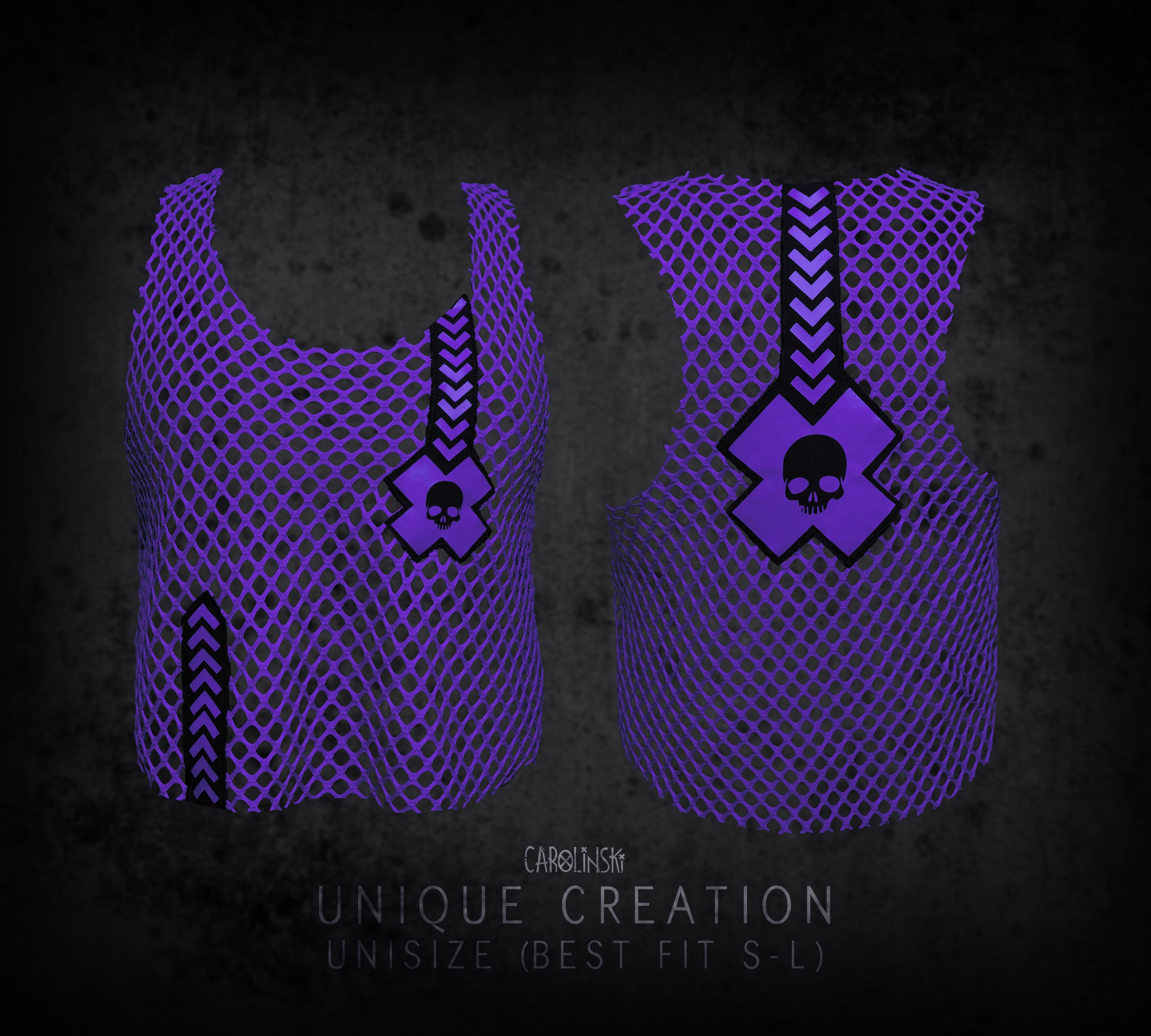 Croptop skullcross