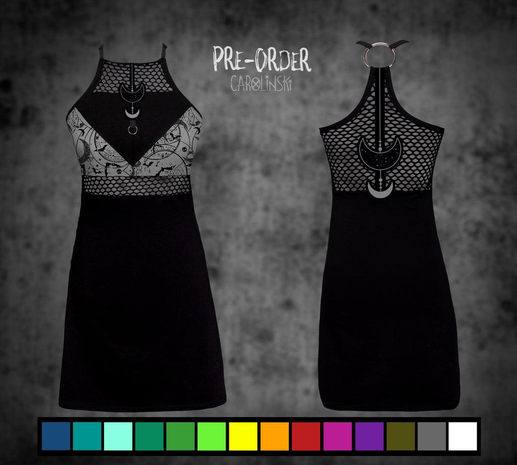 HighNeck Dress - Witchy