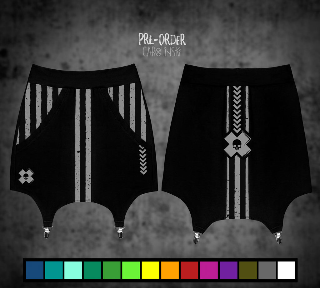 Garter Skirt - Stripes