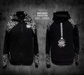 Zip Jacket white Leopard