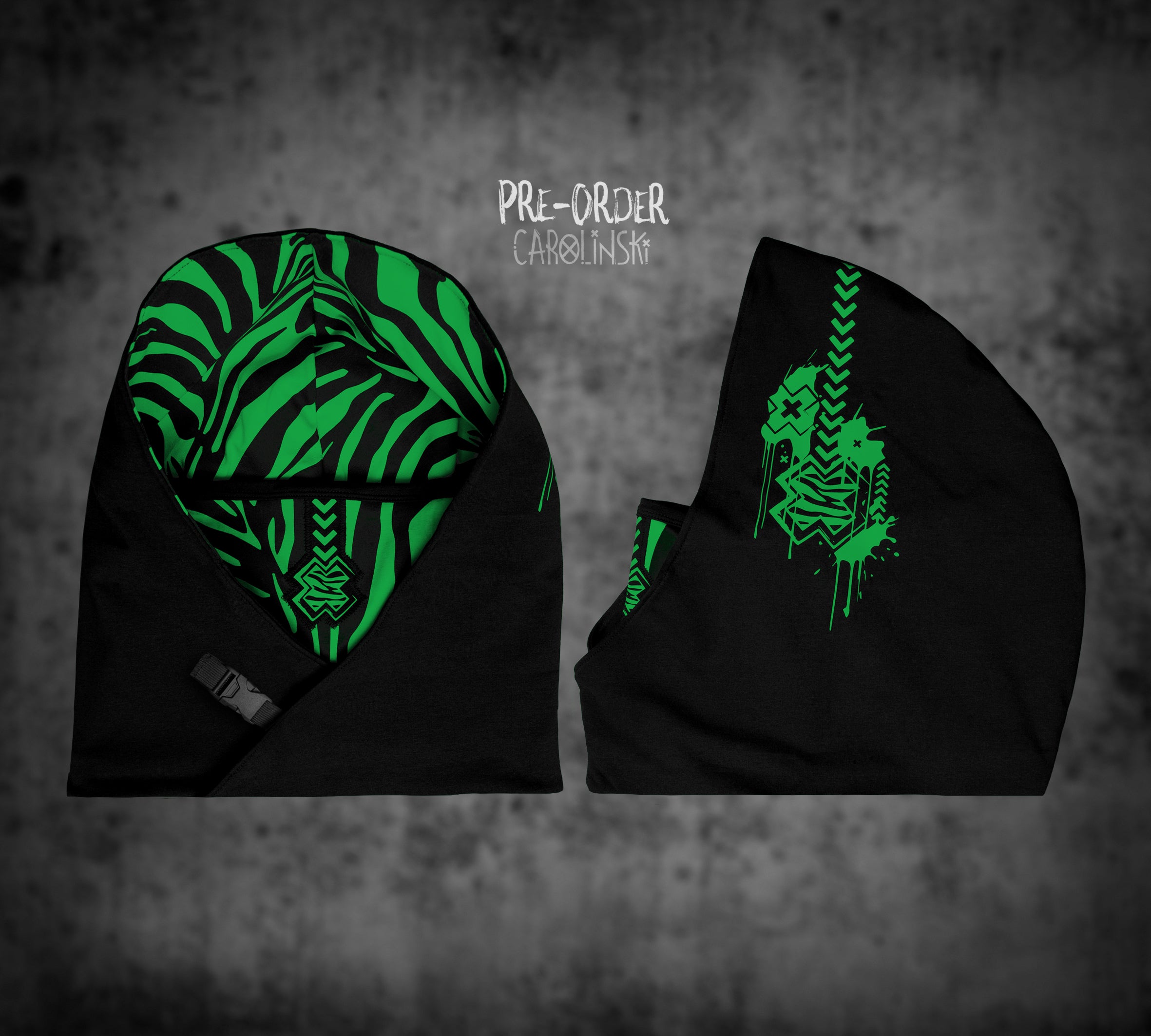 Hooded Loop - Zebra