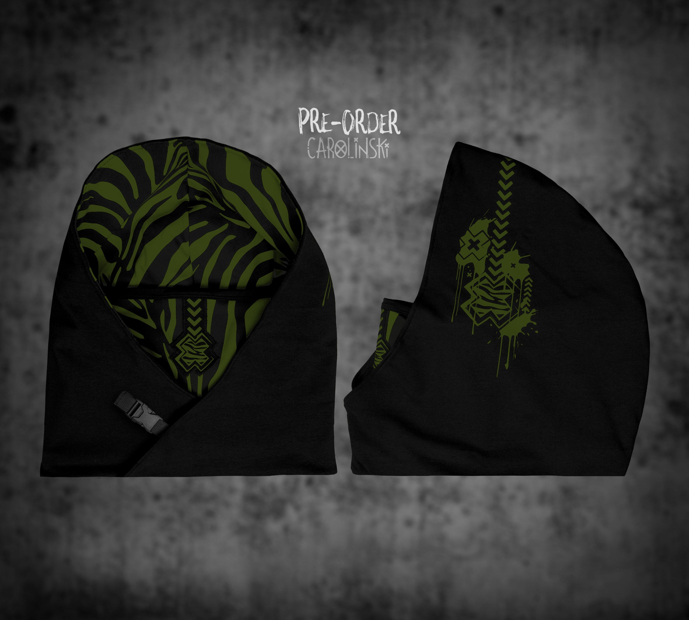 Hooded Loop - Zebra