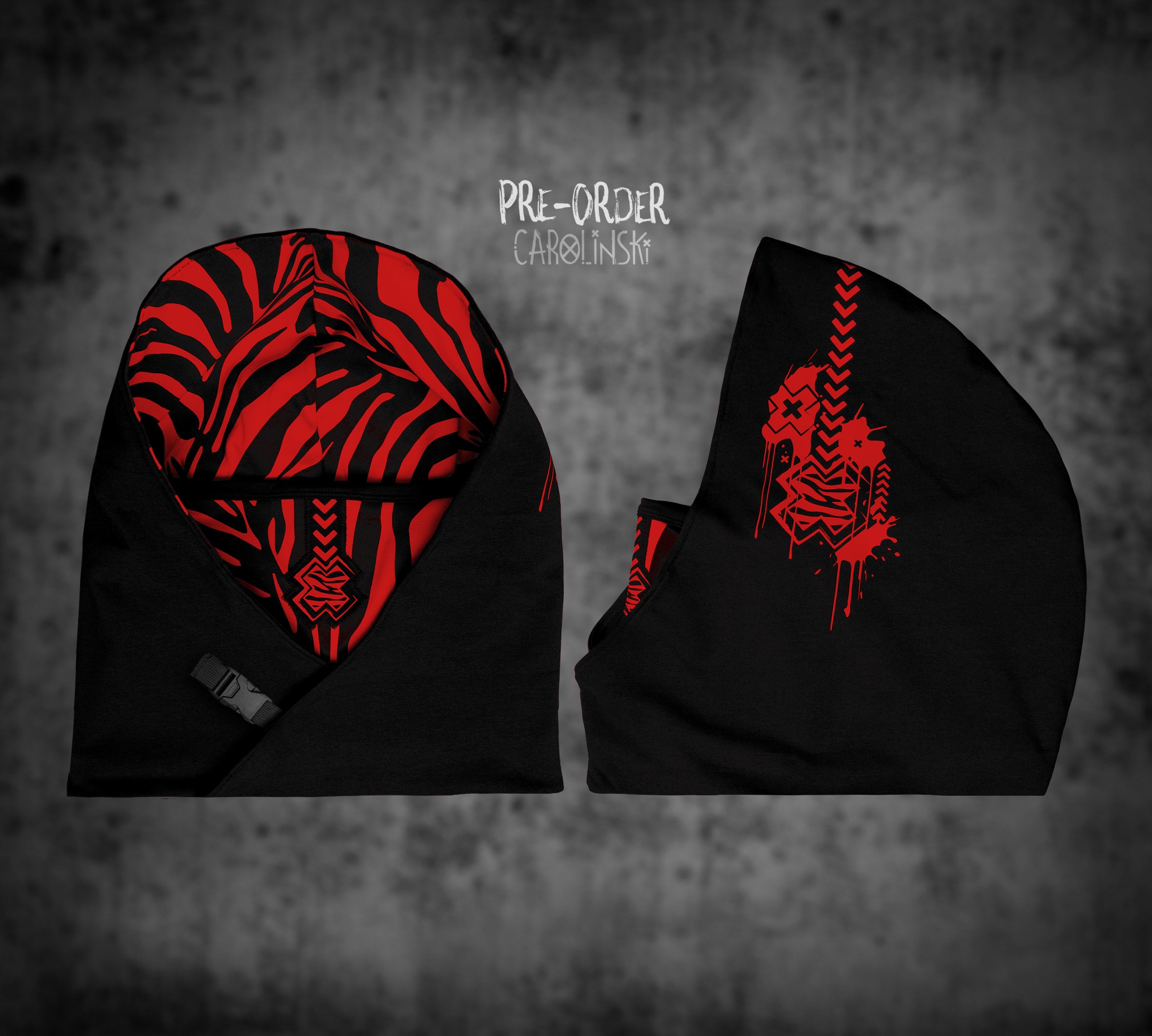 Hooded Loop - Zebra