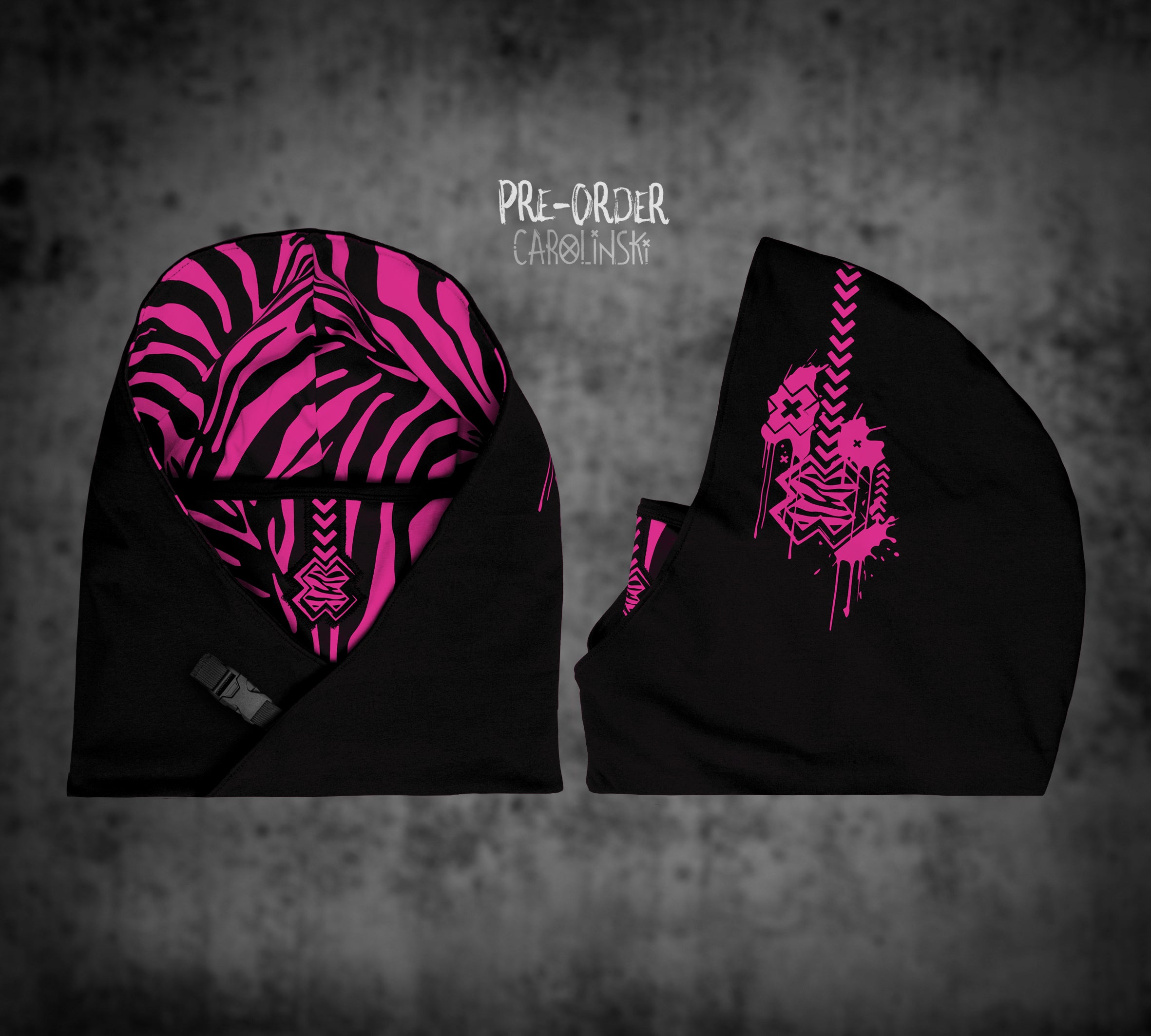 Hooded Loop - Zebra