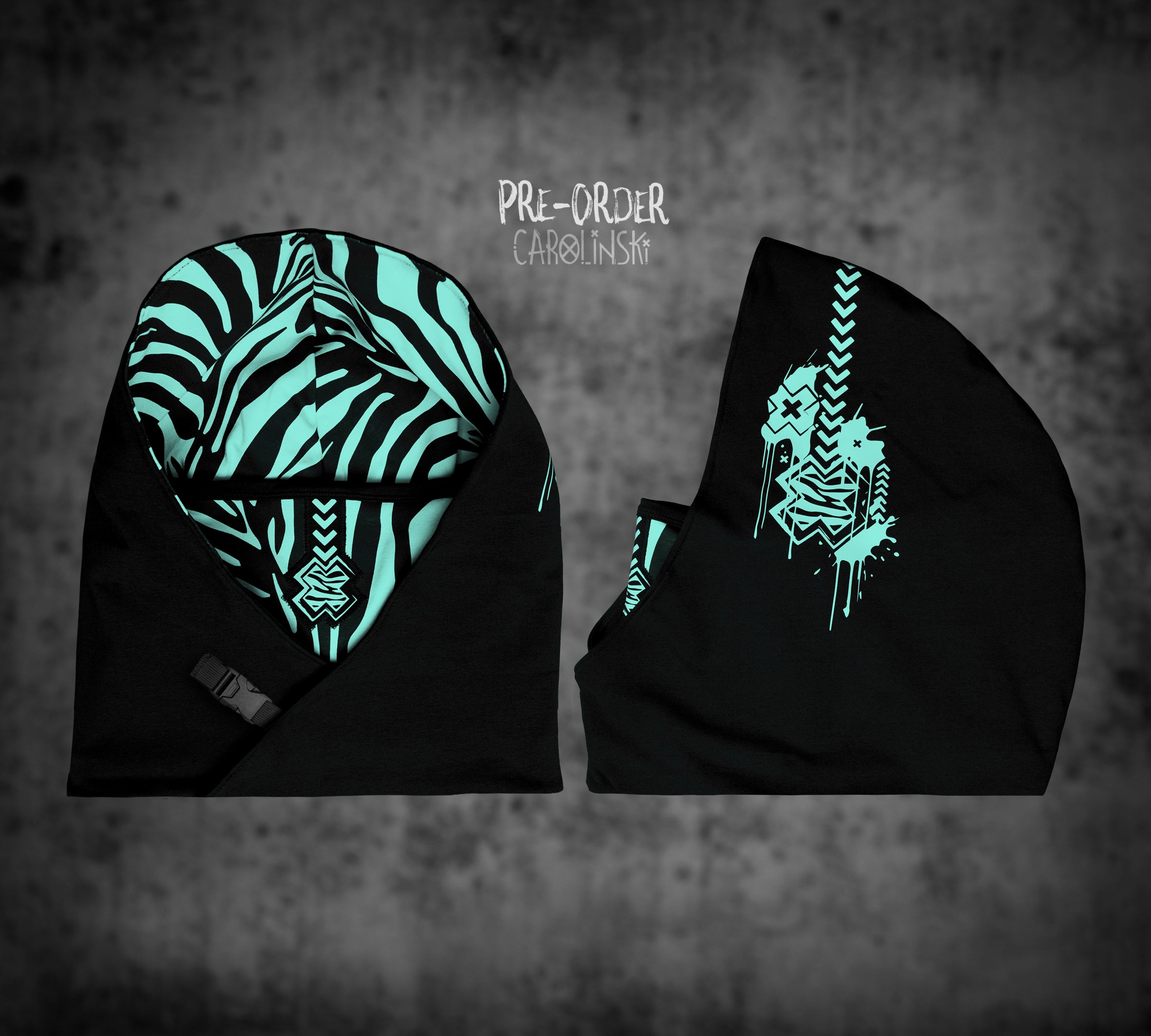Hooded Loop - Zebra