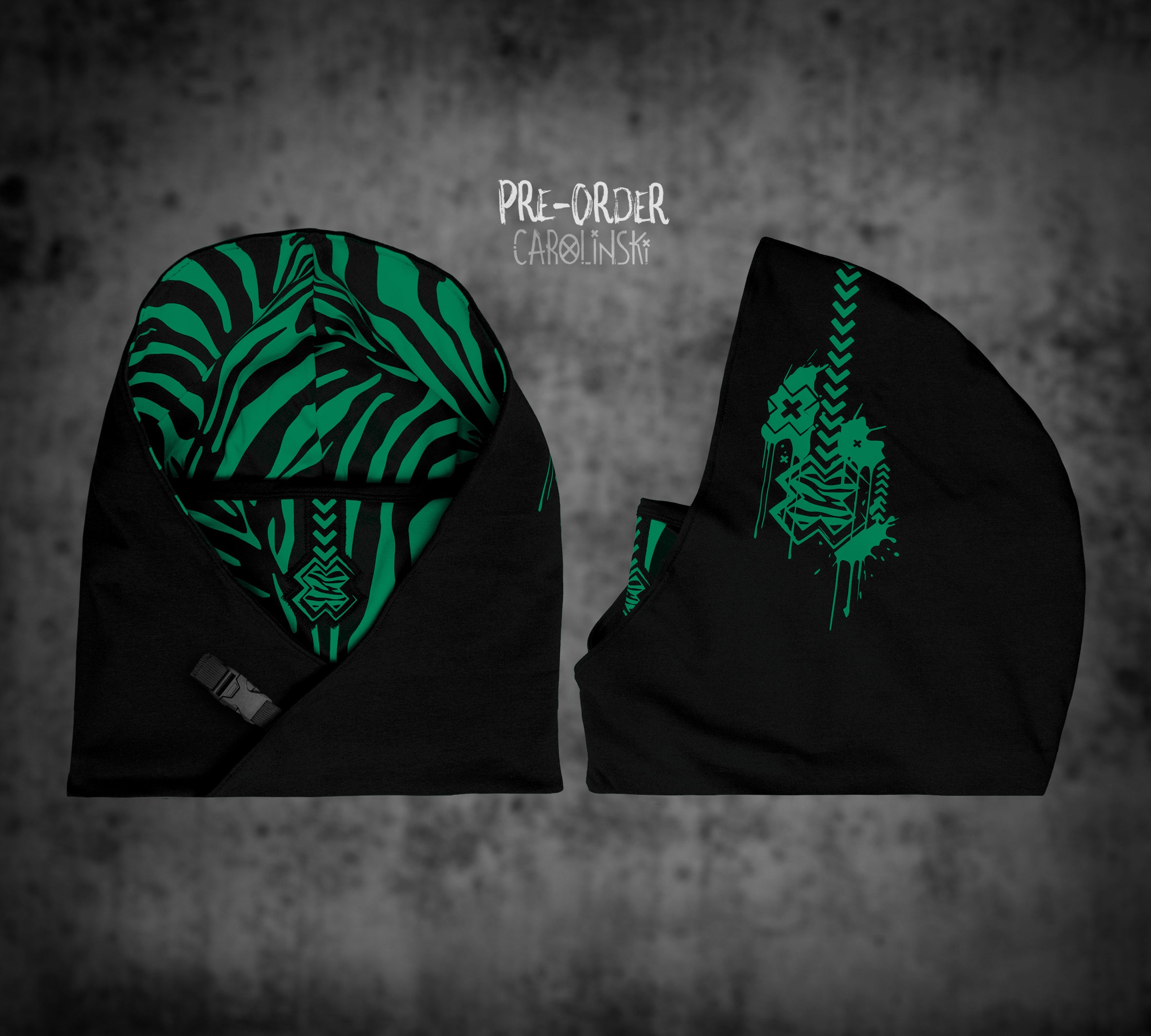 Hooded Loop - Zebra
