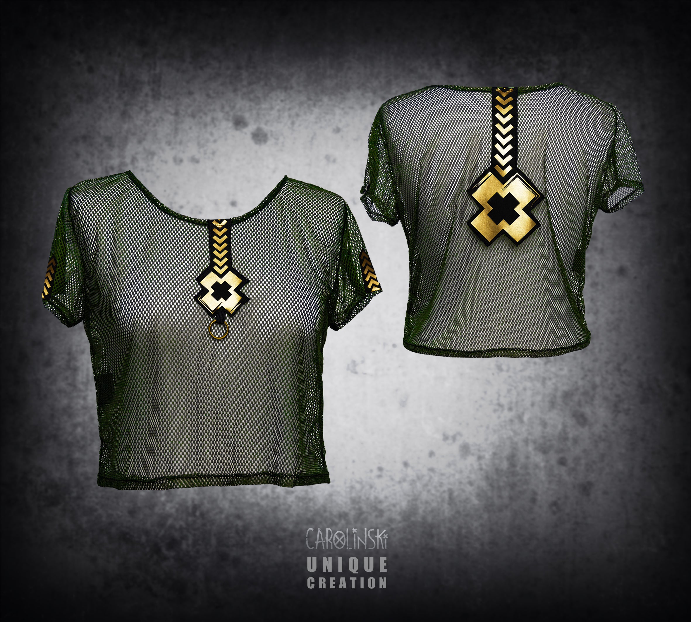 Crop T Gold