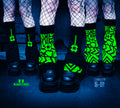Flipping Legwarmers - Grunge Green
