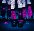 Flipping Legwarmers - Leopard Pink