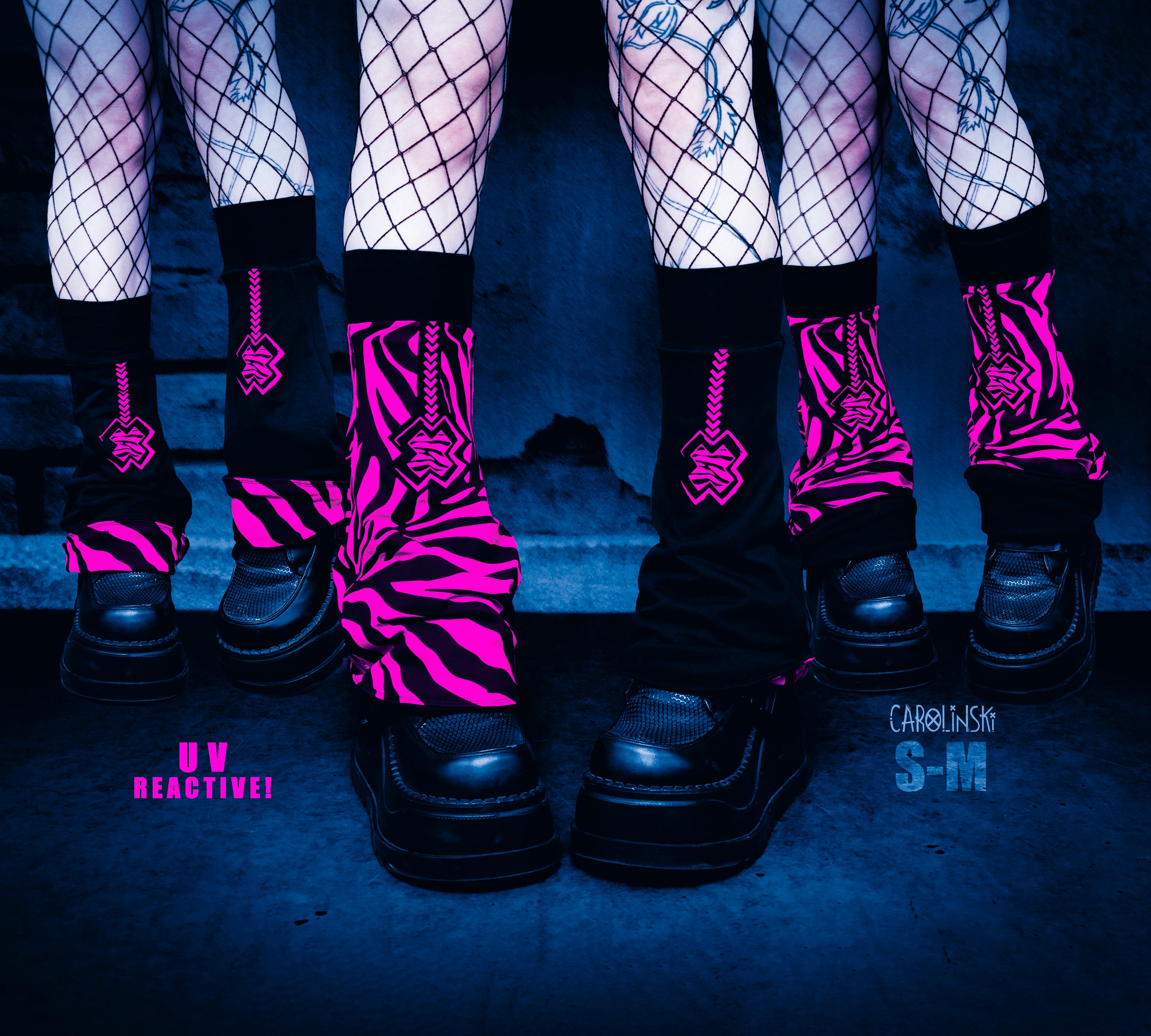 Flipping Legwarmers - Zebra Pink
