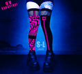 Overknees - Grunge Pink
