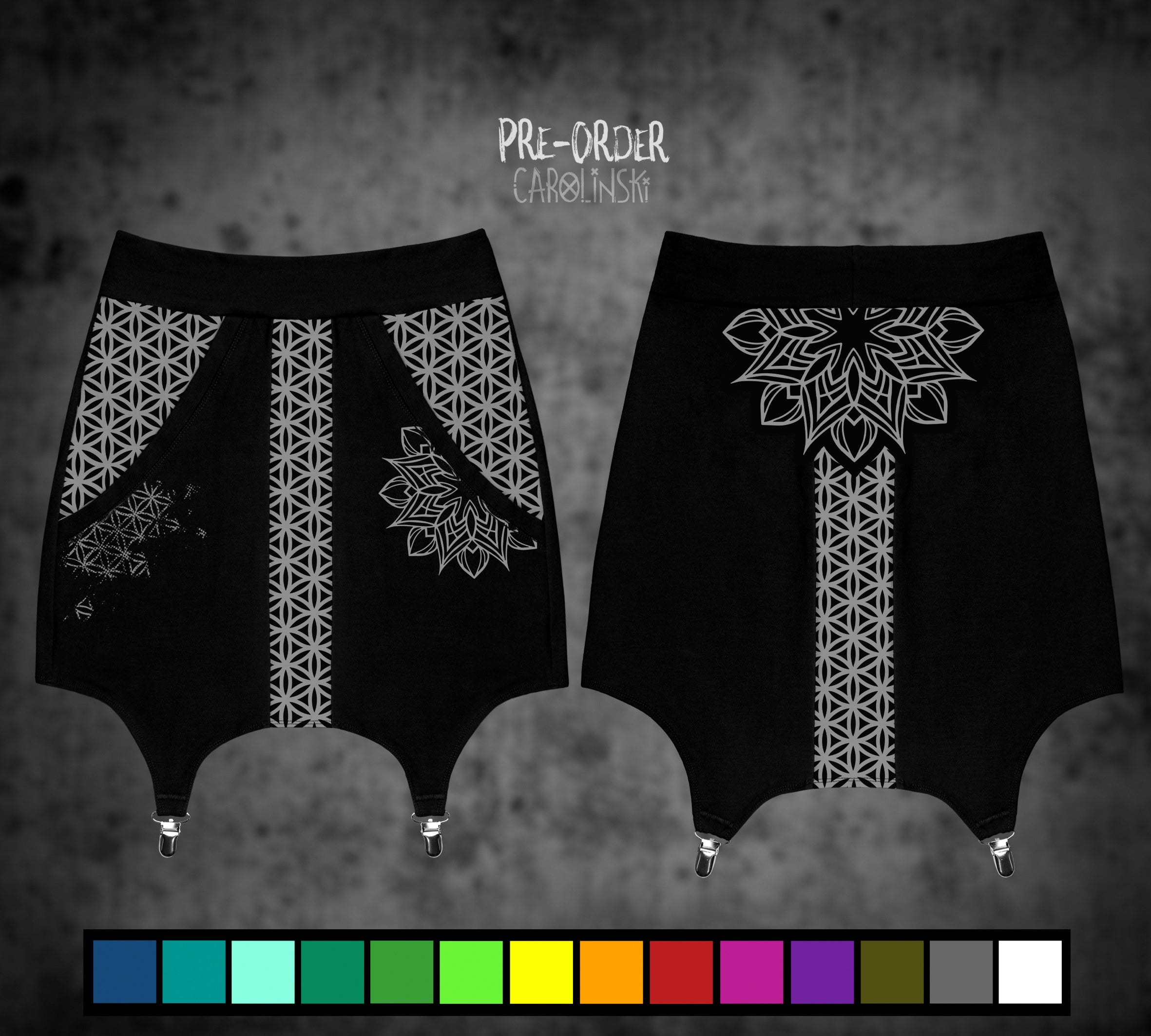 Garter Skirt - Flower of Life