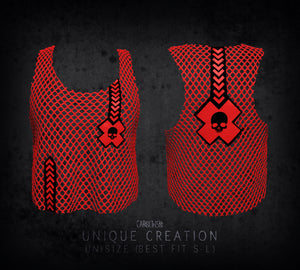 Open image in slideshow, Croptop skullcross
