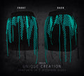 Miniskirt turquoise