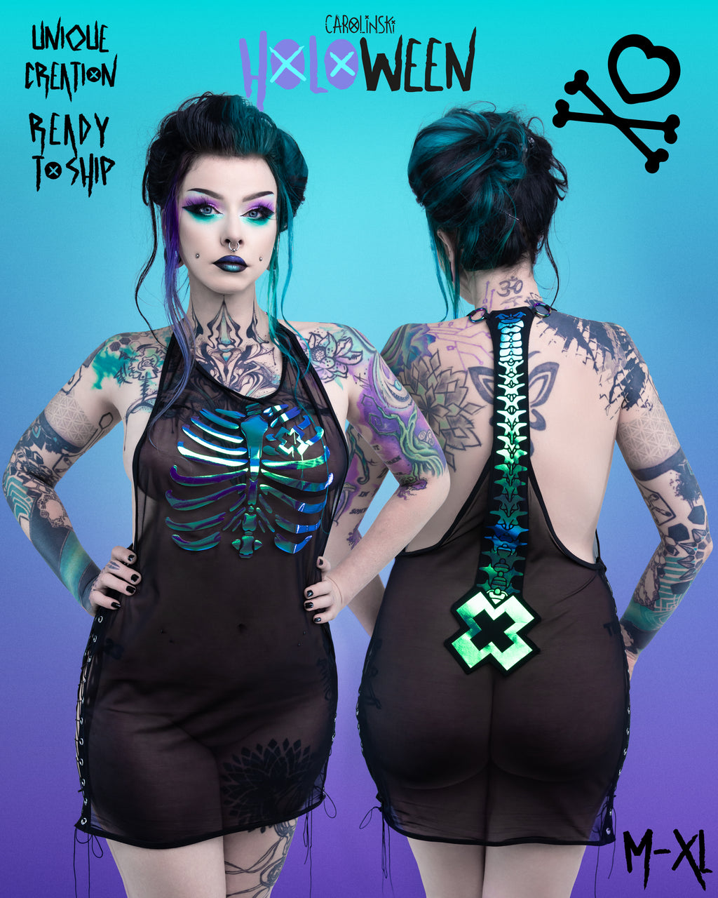 MESH Ribcage Dress