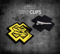 Zebra Cross Clip