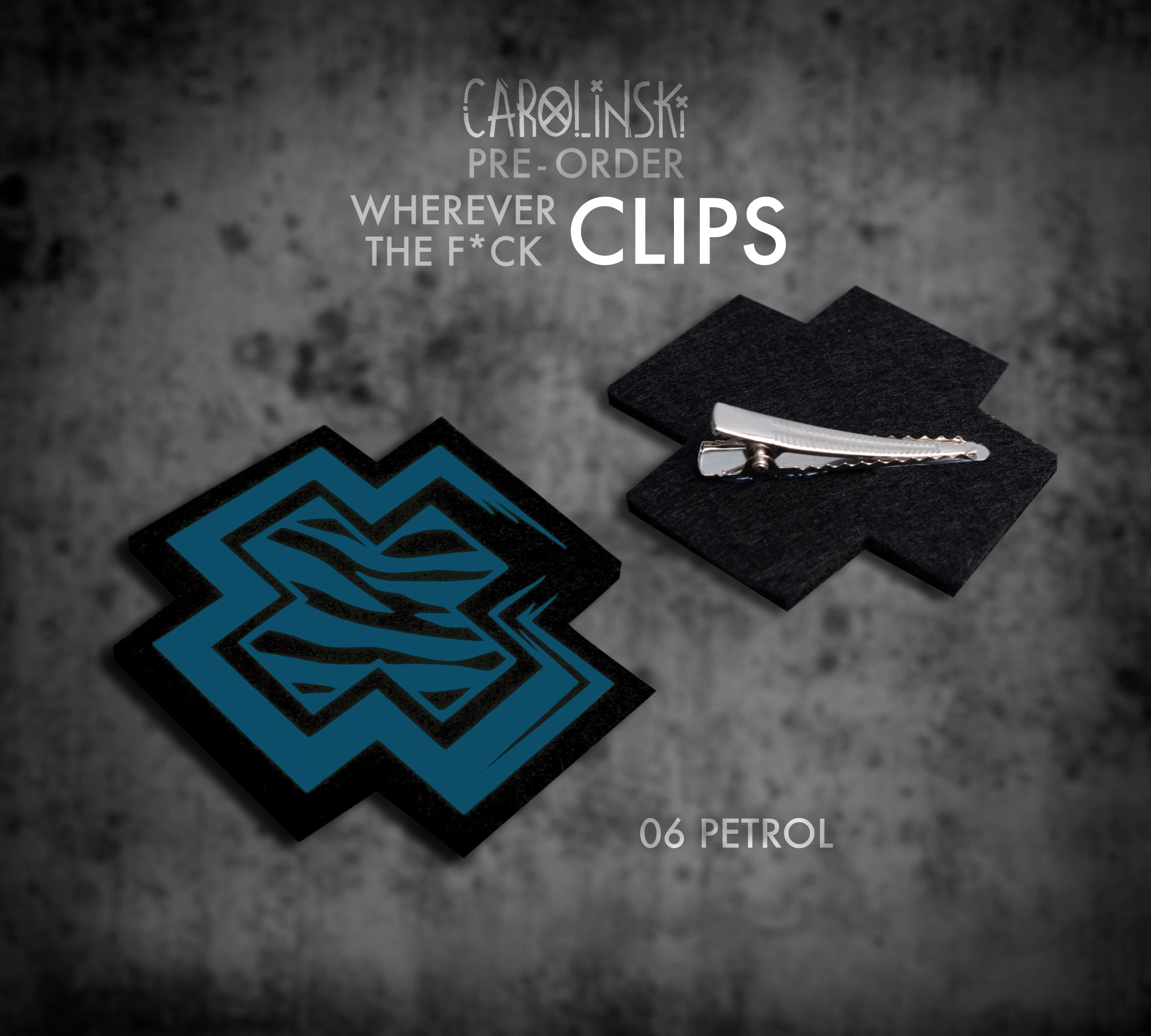 Zebra Cross Clip