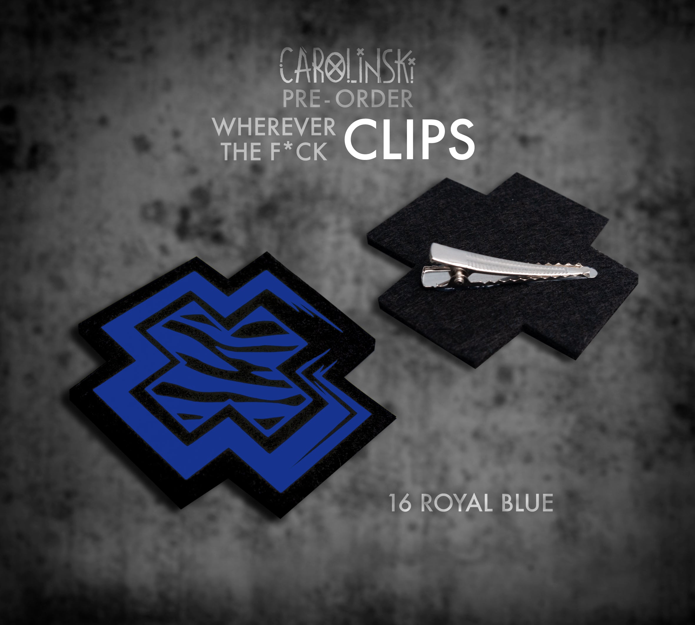 Zebra Cross Clip