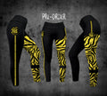 Split Leggings - Zebra