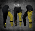 Split Leggings - Hexagon