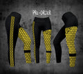 Split Leggings - Asanoha