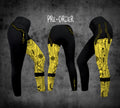 Split Leggings - Circuit Board